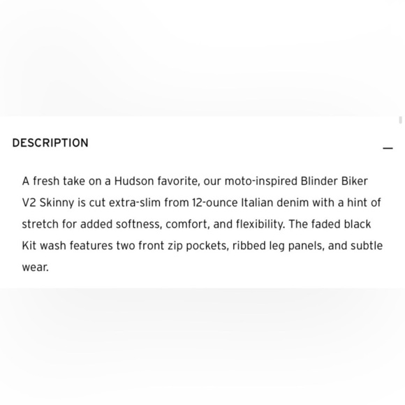 Hudson Blinder Biker Skinny Jean - Picture 15 of 16